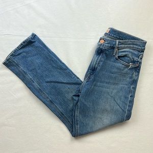 Mother The Mid Rise Dazzler Ankle Sz: 31